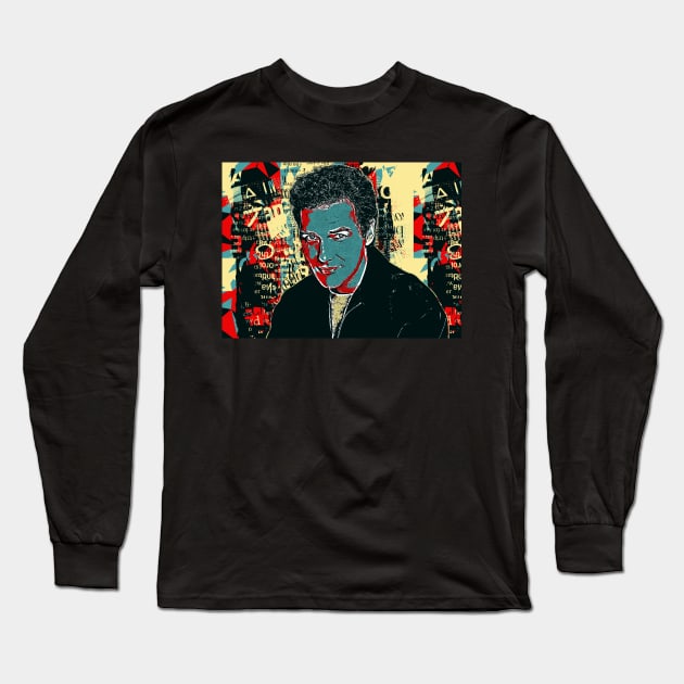 Norm Macdonald Hope Style Long Sleeve T-Shirt by Yethis